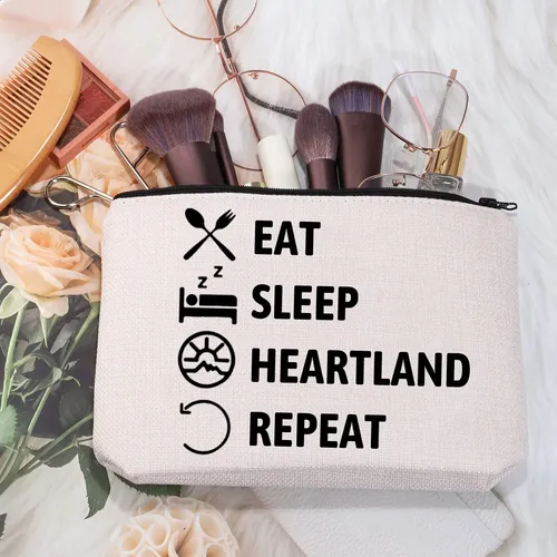Bolsa De Maquillaje Meikiup Heart Land Ranch Heart Land Tv S