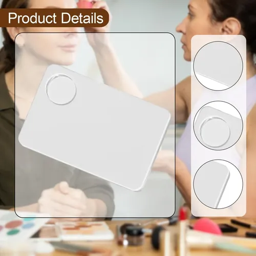 Paletas De Maquillaje Para Mezclar Bases, 5 Unidades, Paquet