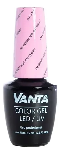 Esmalte Semipermanente Brillante Vanta 15ml Secado Rápido