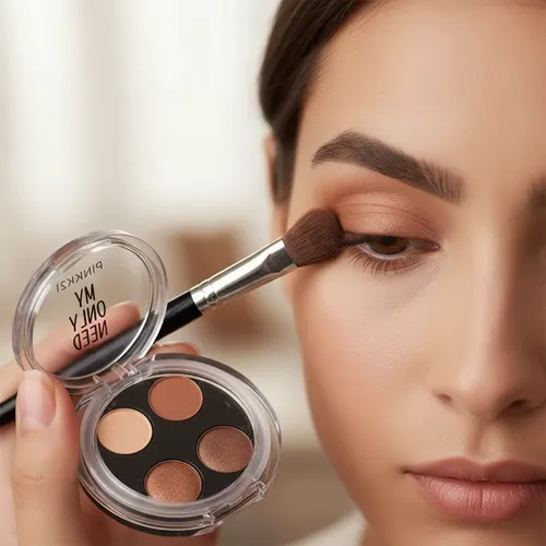 Mini Sombras Ojos Paleta Maquillaje Colores Matte Brillos