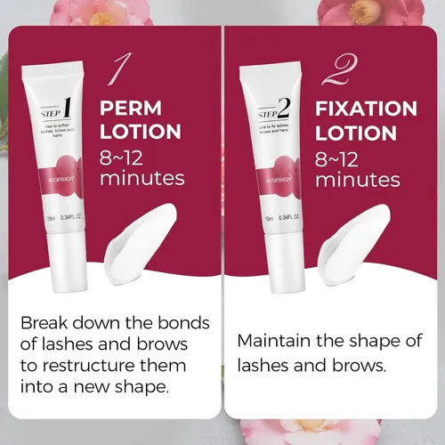 Kit Levantado De Pestañas Iconsign Coreano