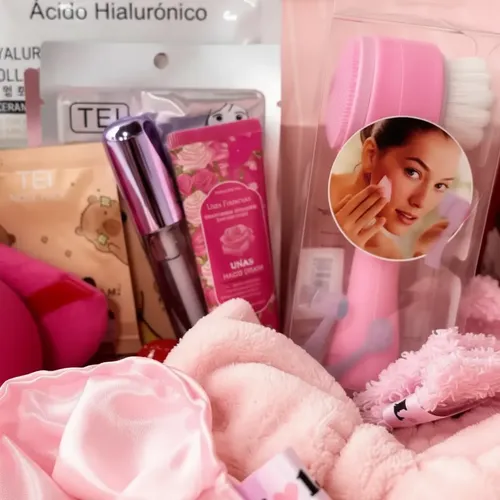 Kit Skincare Lola Cuidado Facial Spa Regalo Box Completo