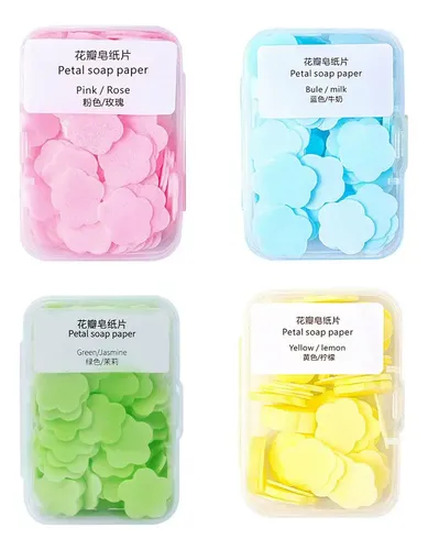 400 Hojas De Papel De Jabón, Hojas De Jabón Color Mezclado