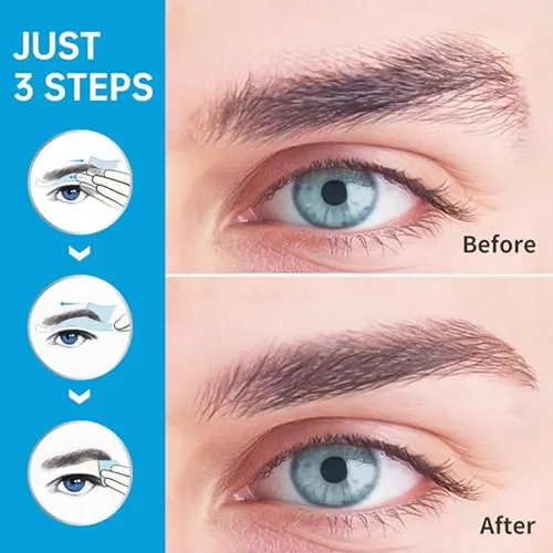 Tiras De Cera Para Cejas Sensibles Beauty7 Para Hombre, Depi