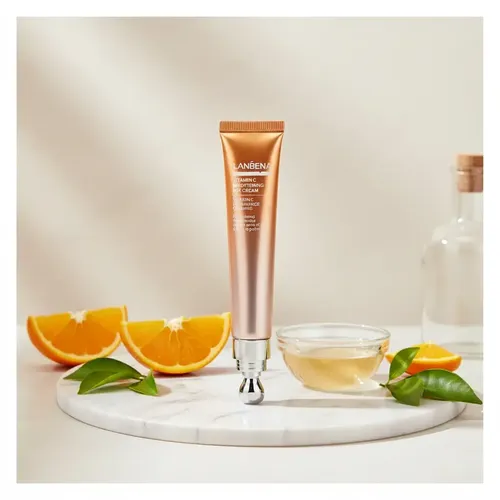 Crema De Ojos Iluminadora Con Vitamina C Lanbena Todo Tipo De Piel Noche