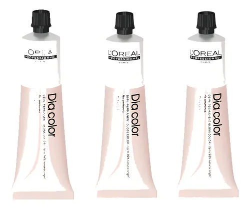 Combo L´Oréal Tintura Dia Color X3 unidades Tom Sem Tom
