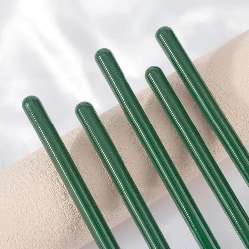 Set De 2 Pinceles Con Tubo Redondo Para Resaltar Llamas