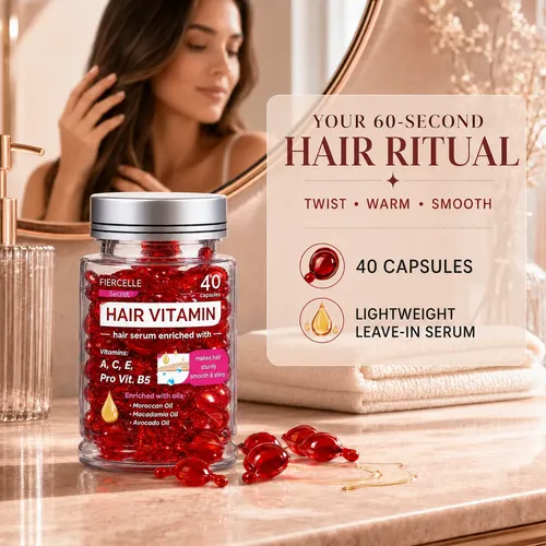 Cápsulas Sérum Capilar Aceite Marroquí X40