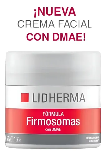 Fórmula Firmosomas Con Dmae Lidherma 50gr. Antiarrugas.