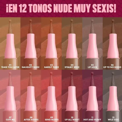 Nyx Pmu Lip Lingerie Lip Stain Barely There, 1 Ml