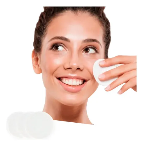 Pads Ecologico Reutilizable Antibacteriano Desmaquilla Cara