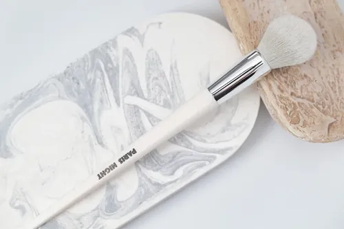 Brocha Cetro Rubor Paris Night Polvo Maquillaje Blanco