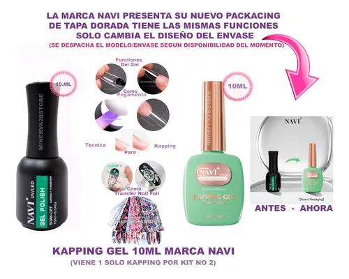 Kit Tips Soft Gel Mely X500u Press On Kapping Gel, Premium