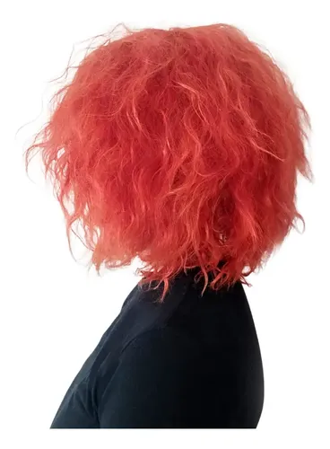 Peluca Naranja Para Disfraz De Cosplay De Alicia En El País