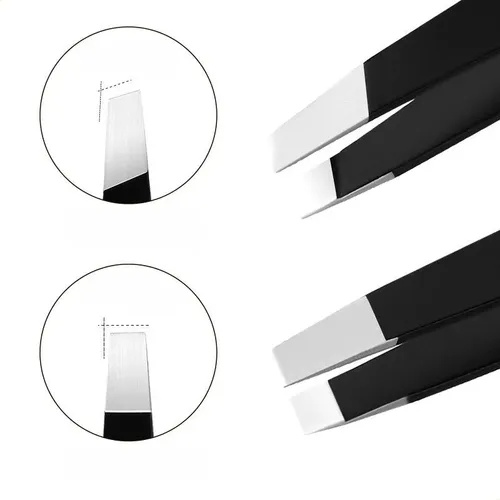 Pinzas Para Depilar Cejas Acero Inoxidable