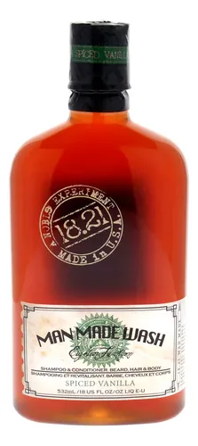 Jabón 3 En 1 Hecho Por El Hombre, Vainilla Especiada 532 Ml