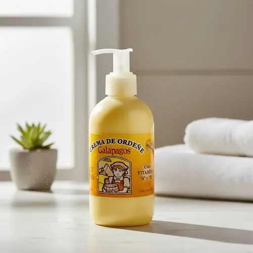 Crema De Ordeñe Aloe Vera Vitaminas A Y E Con Válvula 240grs