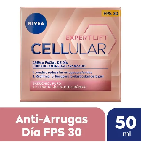 Nivea Facial Hyaluron Cellular Filler Día Fps 30 50 Ml Tipo de piel Todo tipo de piel