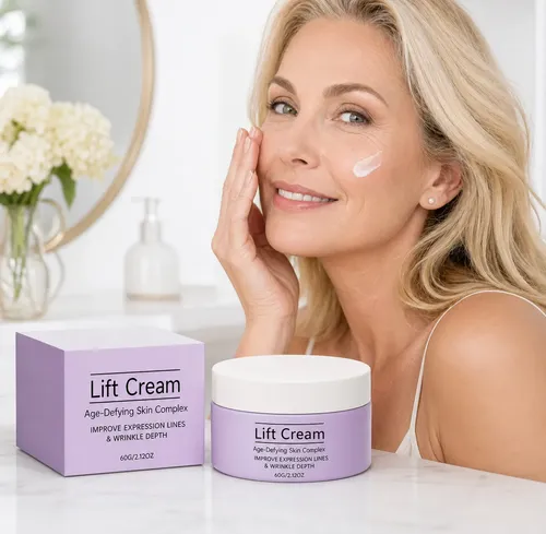 La Crema Reafirmante Y Reafirmante Tensa E Ilumina El W 336 Purple