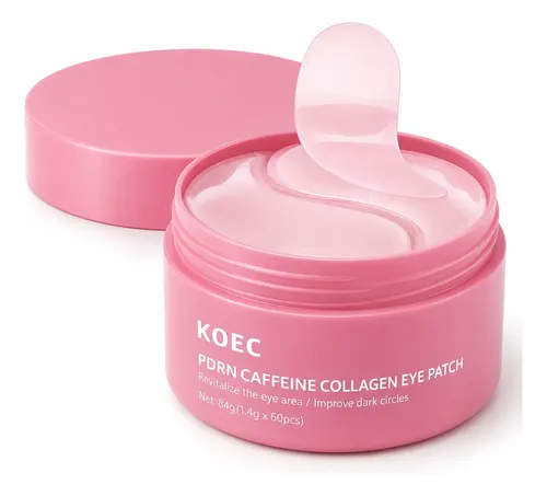 Koec Pdrn Caffeine Parches De Colágeno Para Ojeras 60 Piezas