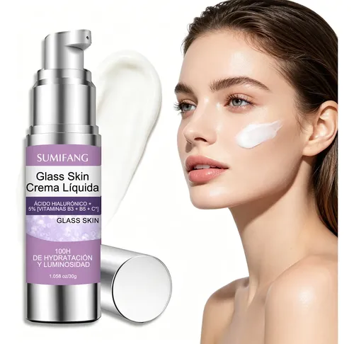 /crema Hidratante Glass Skin 30g, Firme Y Reduce Arrugas+