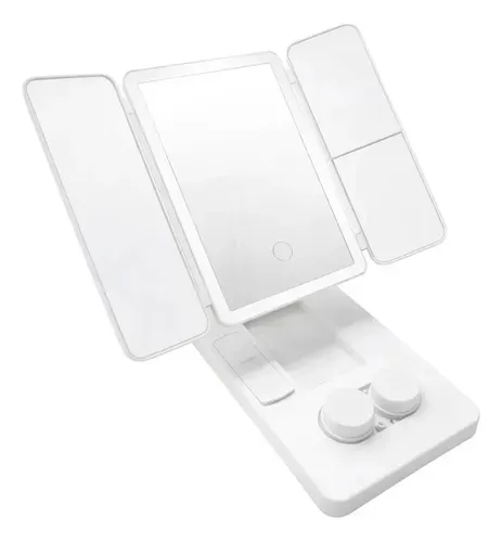 Multi Compras Led/Maquillaje Rectangular – 3 modos – Blanco – Recargable USB 15 cm (Incluye: Con luz)