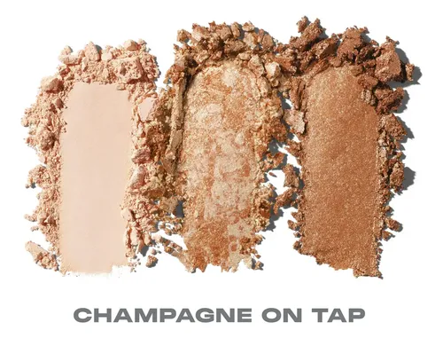 Paleta de sombras de ojos Morphe Dazzling Metallics Champagne On Tap