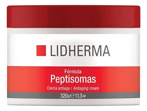 Crema Facial Peptisomas Antiage Piel Seca Madura Lidherma