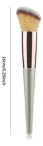 Brocha Para Base De Maquillaje Con Punta Angular