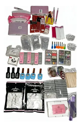 Uñas Soft Gel Tips, Tops, Caping, Lint Uv, Limasby Más.leer