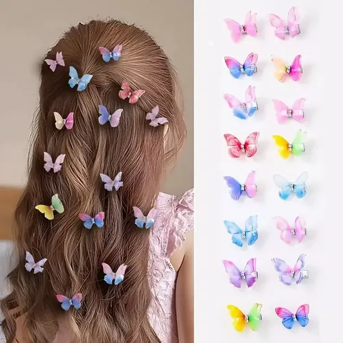 Pinza De Pelo Con Forma De Mariposa Para Bolsa Infantil