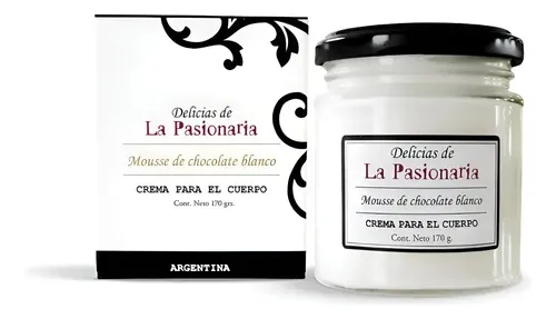Crema Cuerpo Mousse De Chocolate Blanco La Pasionaria Mousse De Chocolate Blanco
