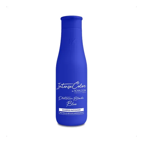 Matizador Shampoo 375ml Azul+ Mascara 250 Ml Novalook Fact.a