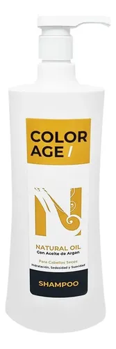 Shampoo Natural Oil Argán Color Age X1000ml