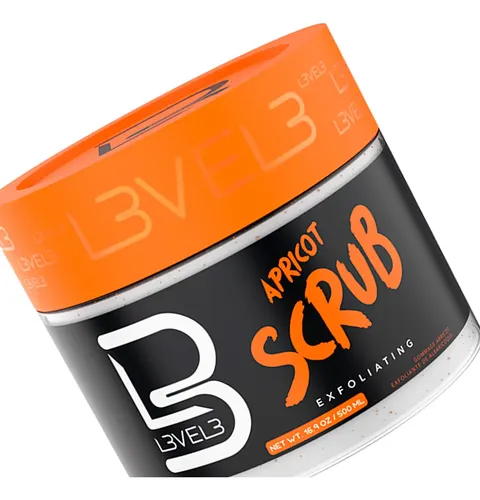 Level 3 Apricot Scrub Exfoliante Facial Damasco 500ml
