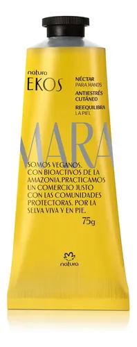 Crema Manos Nectar Nutritiva Natura Ekos Maracuya Pomo 75gr