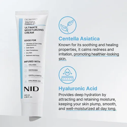 Crema Hidratante Nida Formula Juvenil Ultimate Weud, 2