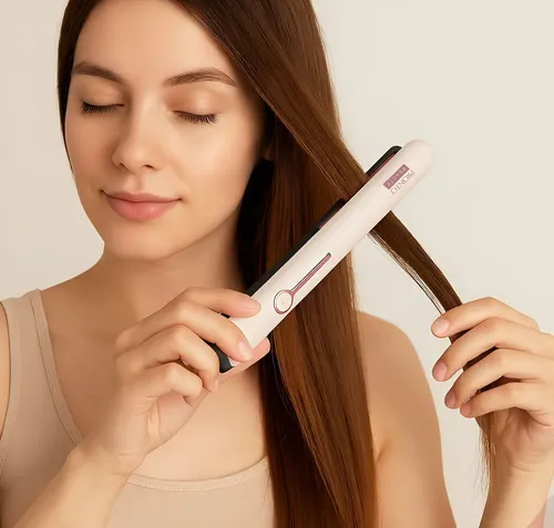 Planchita De Pelo Portátil Y Recargable Pronto Beauty