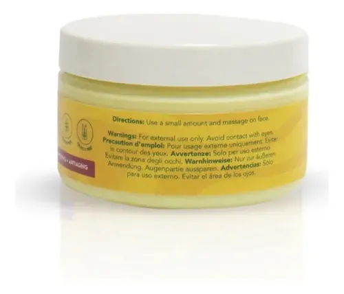 Crema Aclarante Facial Con Cúrcuma Y Niacinamida Tratamiento Todo Tipo De Piel Día/noche