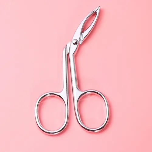 Pinzas Profesionales Para Cejas, Punta Oblicua, 2 Unidades