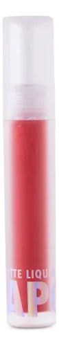 Labial Líquido Mate Rojo Dapop Intransferible Larga Duración