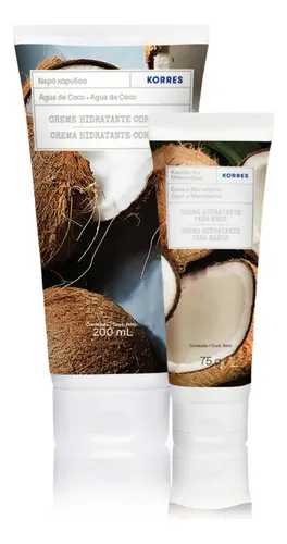 Kit de Cremas Hidratantes Korres con Agua de Coco