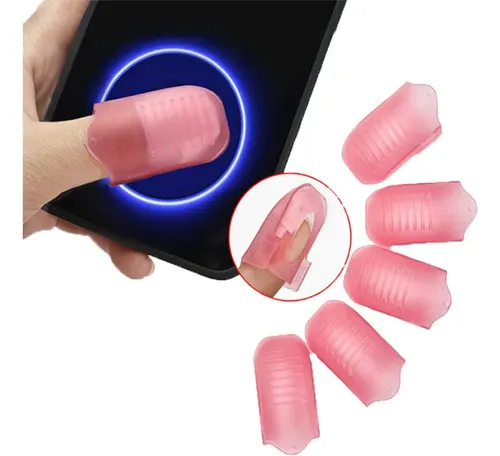 Set De 10 Clips Removedores De Esmalte Rosa Sukpsy