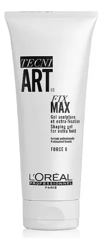 Tecniart Fix Max Gel De Máxima Fijación Para Cabello 200ml