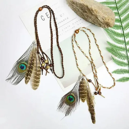 Tocado De Plumas, 2 Piezas, Accesorios Fotográficos Profesio