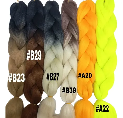 Extensiones Kanekalon Trenzas-jumbo-rastas Combox5 +regalo