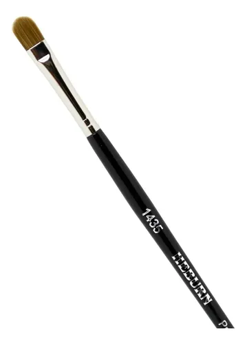 Pincel Brocha de Ojos Heburn Sombra Oval N°8 Sintético Negro