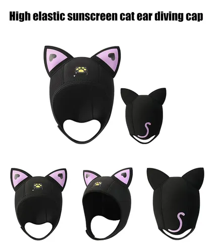 3mm Wetsuit Hood Hat For Water Activity, Snorkeling Swimming 7hh206381-4