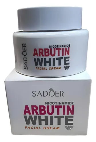 Crema Blanqueadora Arbutin Facial Humectante Rejuvenece Piel Todo Tipo De Piel