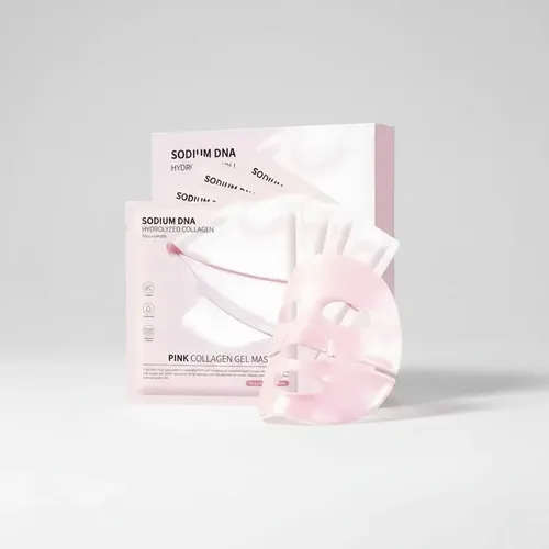Mascarilla Facial X4 Biocolageno 100% Absorbible Pdrn Pink